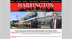 Desktop Screenshot of harringtonrealestategroup.com